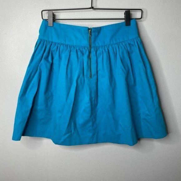 Zara Blue Skater Skirt‎ - Picture 2 of 3